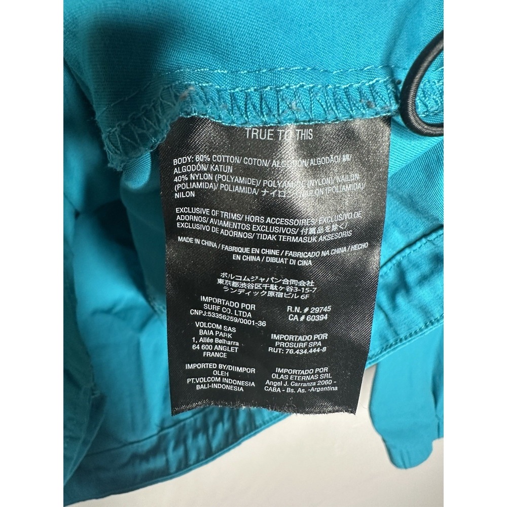 VOLCOM Men's MONA VISA Half Zip Anorak Shell Jacket - Medium - Picture 11 of 13
